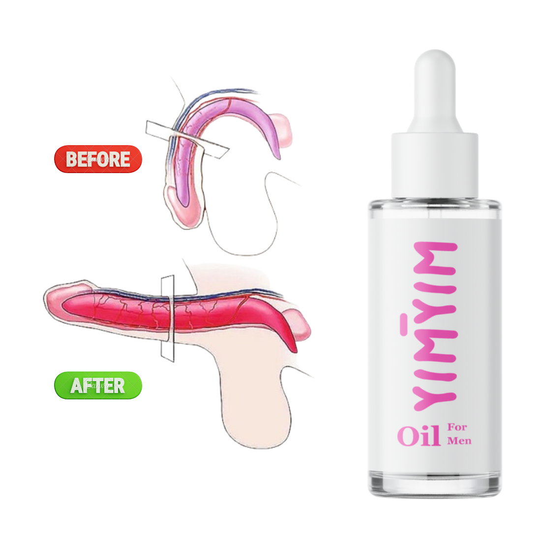 YimYim Massage Oil for Men