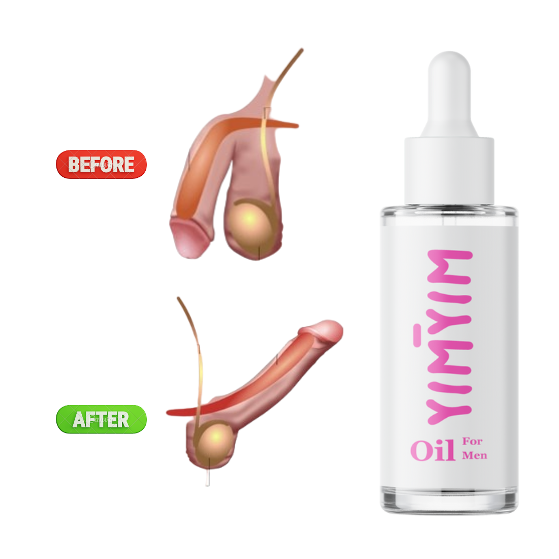 YimYim Massage Oil for Men