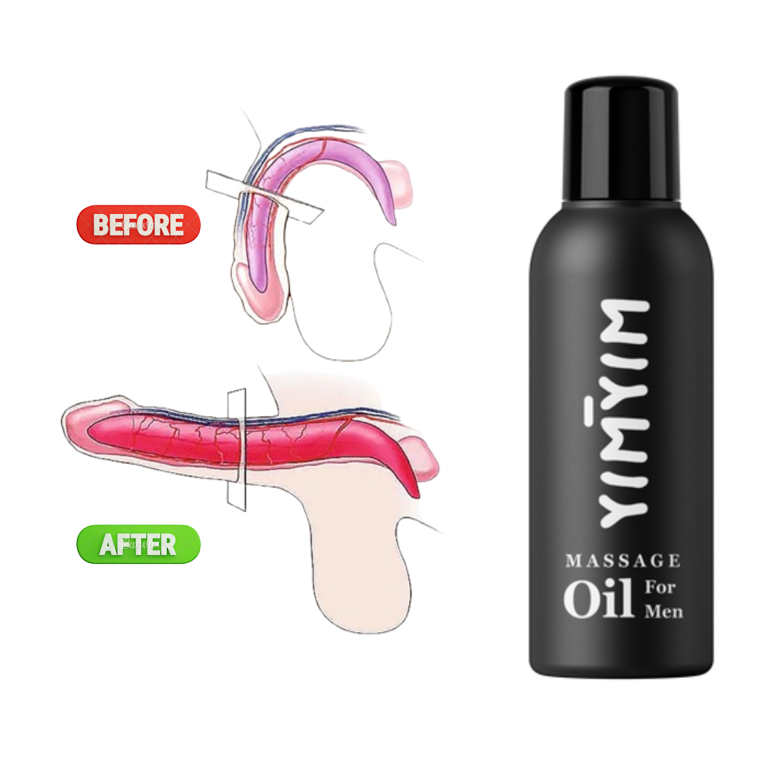 YimYim Massage Oil for Men